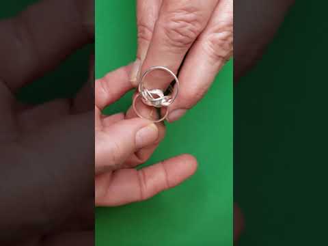 4 band sterling silver puzzle ring video tutorial